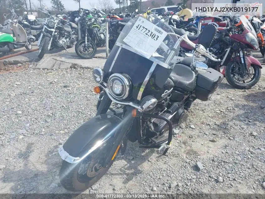 2019 Harley-Davidson Flhc VIN: 1HD1YAJ2XKB019177 Lot: 41772303