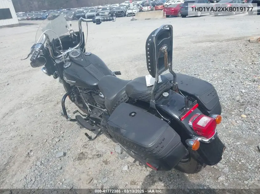 2019 Harley-Davidson Flhc VIN: 1HD1YAJ2XKB019177 Lot: 41772303