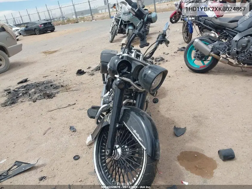 2019 Harley-Davidson Flhcs VIN: 1HD1YBK2XKB024867 Lot: 42228676