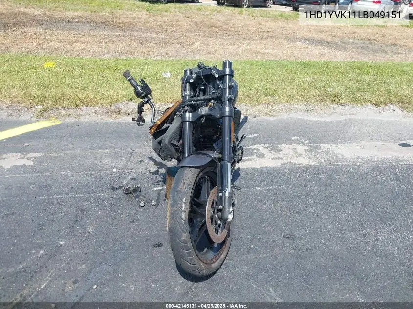 2020 Harley-Davidson Fxdrs VIN: 1HD1YVK11LB049151 Lot: 42145131