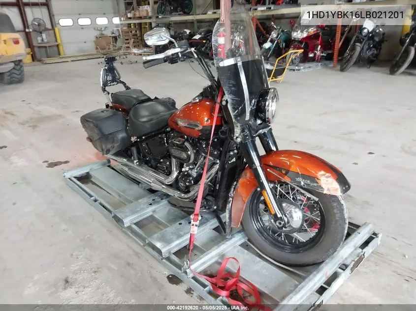 2020 Harley-Davidson Flhcs VIN: 1HD1YBK16LB021201 Lot: 42192620