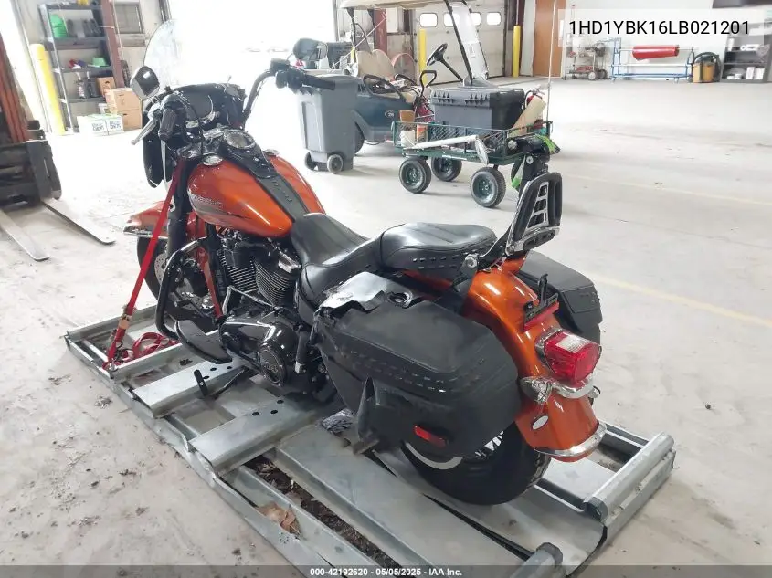 2020 Harley-Davidson Flhcs VIN: 1HD1YBK16LB021201 Lot: 42192620