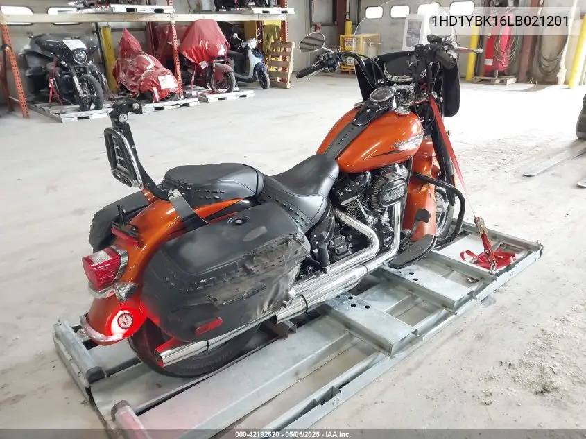 2020 Harley-Davidson Flhcs VIN: 1HD1YBK16LB021201 Lot: 42192620