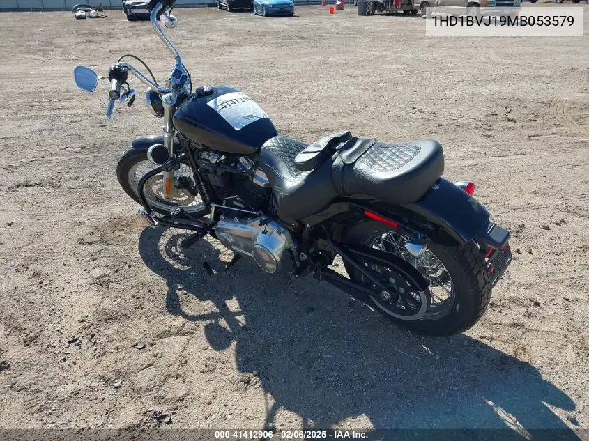 2021 Harley-Davidson Fxst VIN: 1HD1BVJ19MB053579 Lot: 41412906