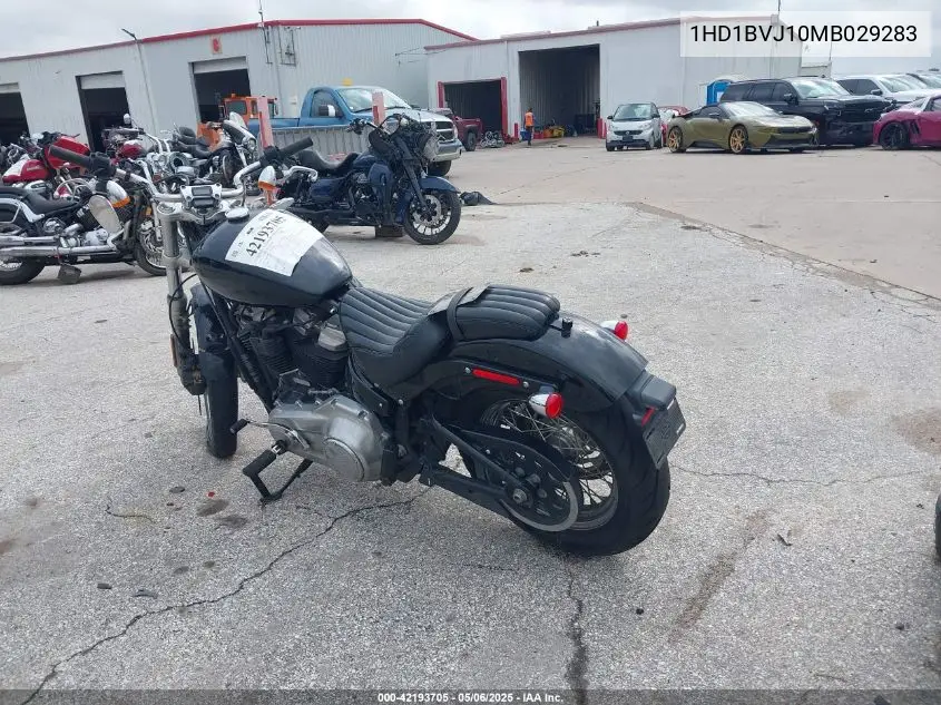 2021 Harley-Davidson Fxst VIN: 1HD1BVJ10MB029283 Lot: 42193705