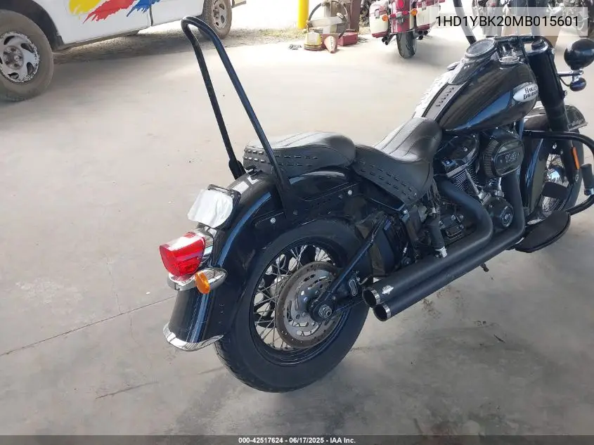 2021 Harley-Davidson Flhcs VIN: 1HD1YBK20MB015601 Lot: 42517624