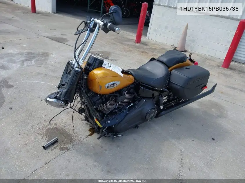 2023 Harley-Davidson Flhcs VIN: 1HD1YBK16PB036738 Lot: 42173815
