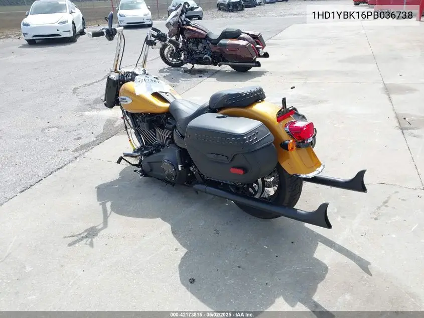 2023 Harley-Davidson Flhcs VIN: 1HD1YBK16PB036738 Lot: 42173815