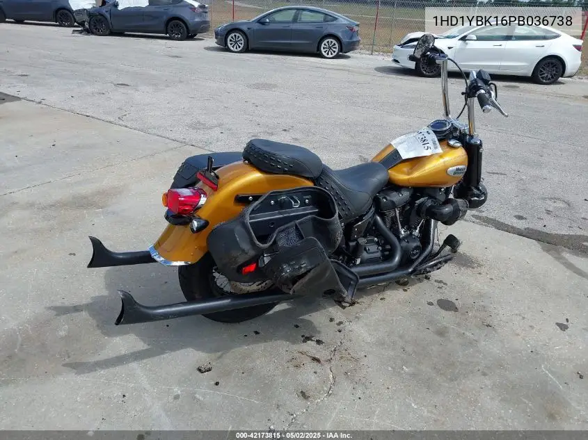 2023 Harley-Davidson Flhcs VIN: 1HD1YBK16PB036738 Lot: 42173815