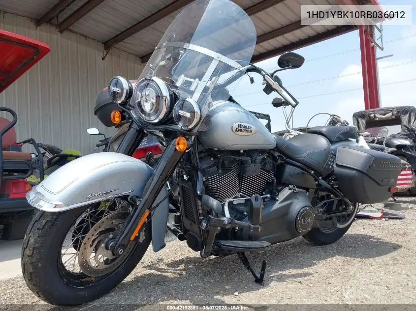 2024 Harley-Davidson Flhcs VIN: 1HD1YBK10RB036012 Lot: 42192851