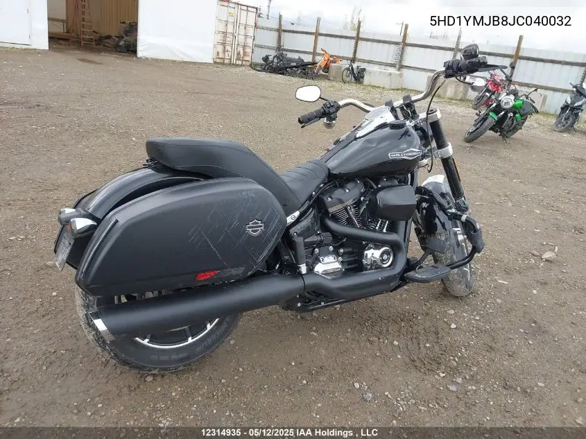 2018 Harley-Davidson Flsb Sport Glide VIN: 5HD1YMJB8JC040032 Lot: 12314935