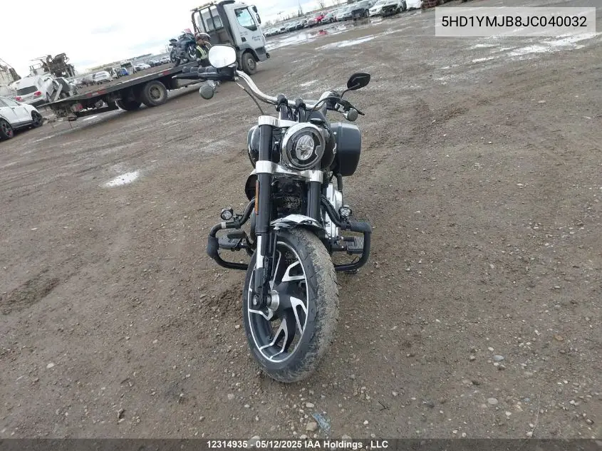 2018 Harley-Davidson Flsb Sport Glide VIN: 5HD1YMJB8JC040032 Lot: 12314935
