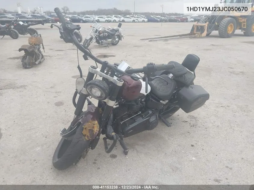 2018 Harley-Davidson Flsb Sport Glide VIN: 1HD1YMJ23JC050670 Lot: 41153238