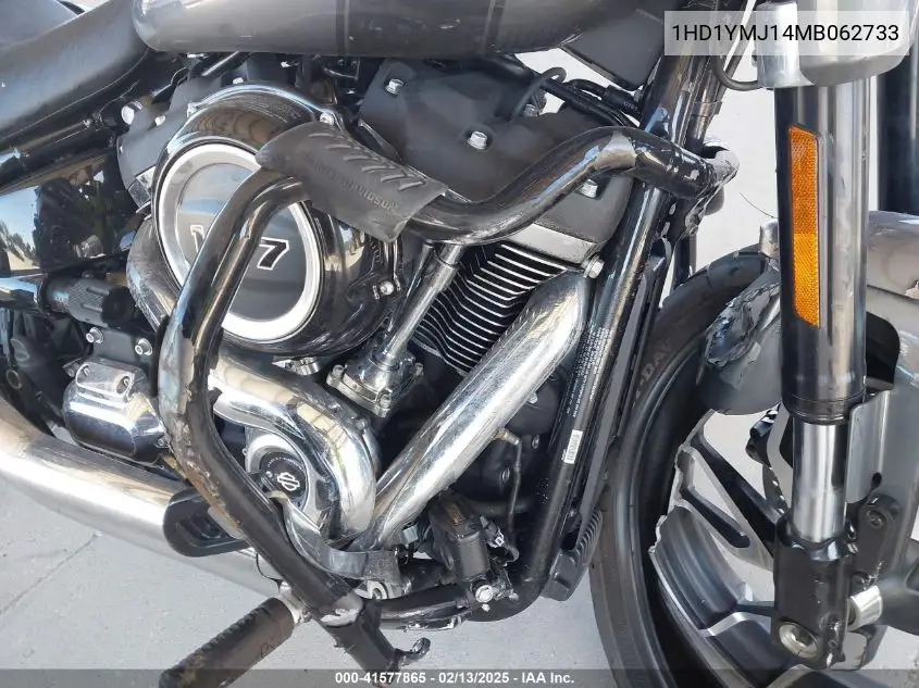 2021 Harley-Davidson Flsb VIN: 1HD1YMJ14MB062733 Lot: 41577865