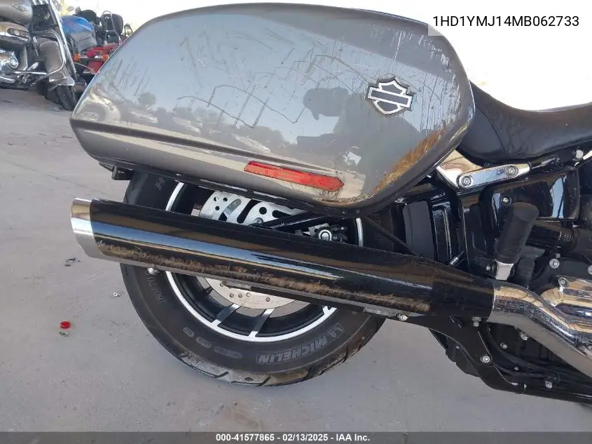2021 Harley-Davidson Flsb VIN: 1HD1YMJ14MB062733 Lot: 41577865