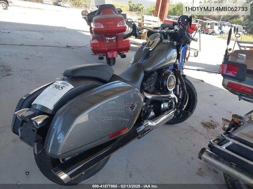 2021 Harley-Davidson Flsb VIN: 1HD1YMJ14MB062733 Lot: 41577865