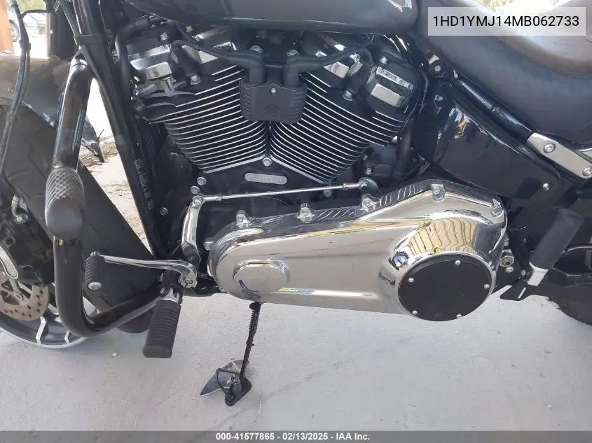 2021 Harley-Davidson Flsb VIN: 1HD1YMJ14MB062733 Lot: 41577865