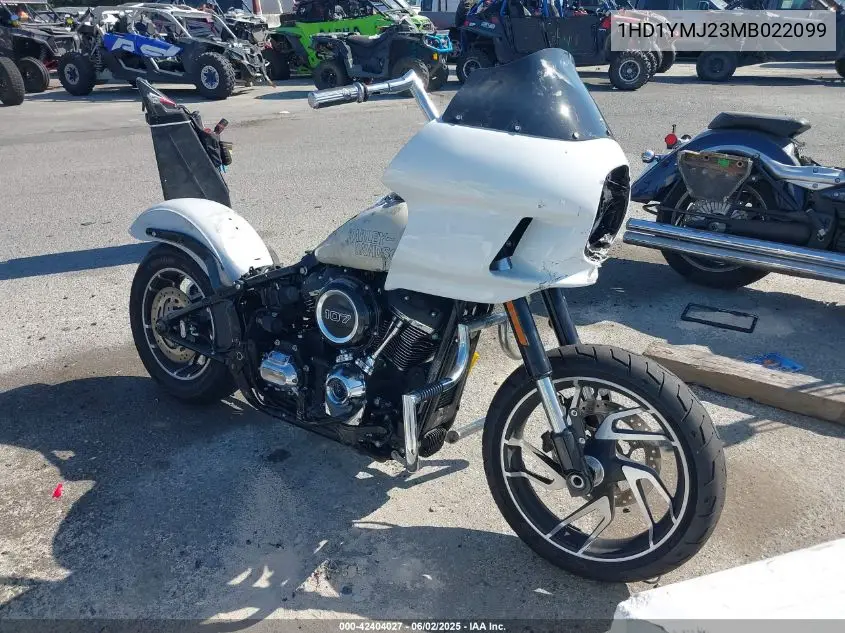2021 Harley-Davidson Flsb VIN: 1HD1YMJ23MB022099 Lot: 42404027