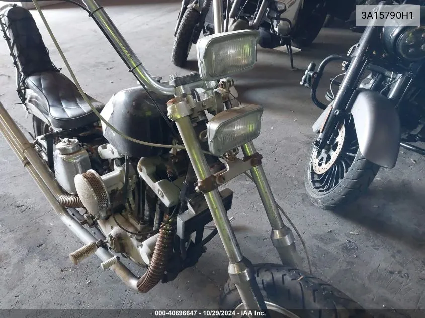 1971 Harley-Davidson Xlh VIN: 3A15790H1 Lot: 40696647