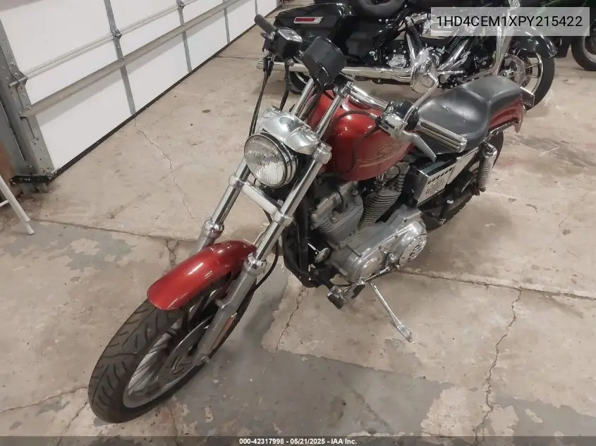 1993 Harley-Davidson Xlh883 H VIN: 1HD4CEM1XPY215422 Lot: 42317998