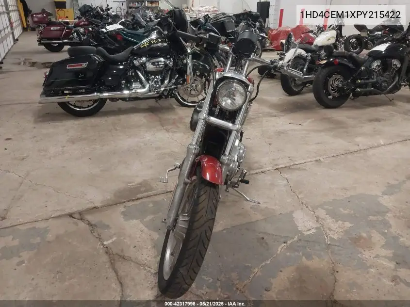 1993 Harley-Davidson Xlh883 H VIN: 1HD4CEM1XPY215422 Lot: 42317998