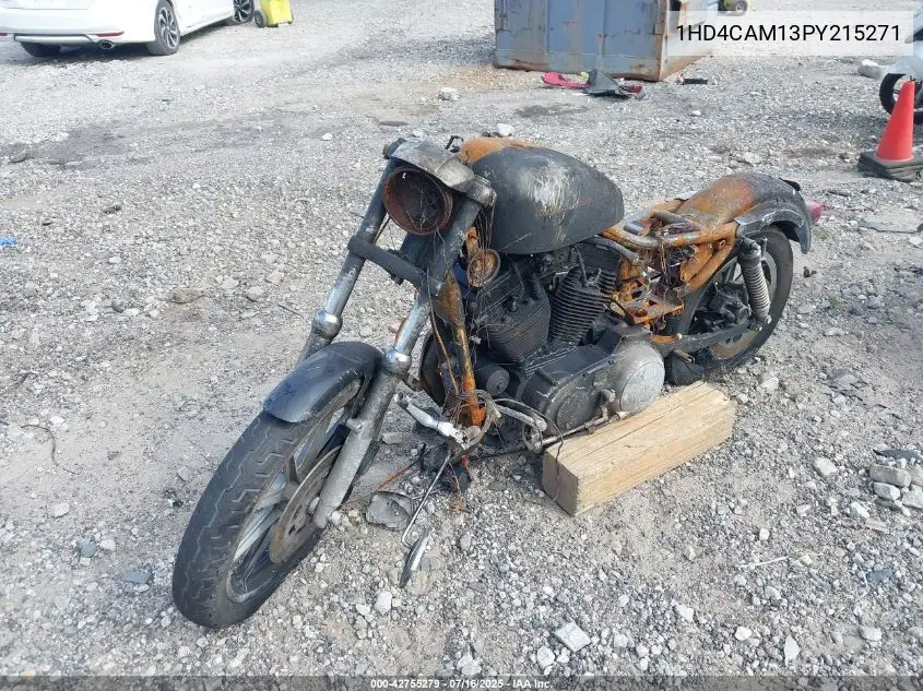 1993 Harley-Davidson Xlh883 VIN: 1HD4CAM13PY215271 Lot: 42755279