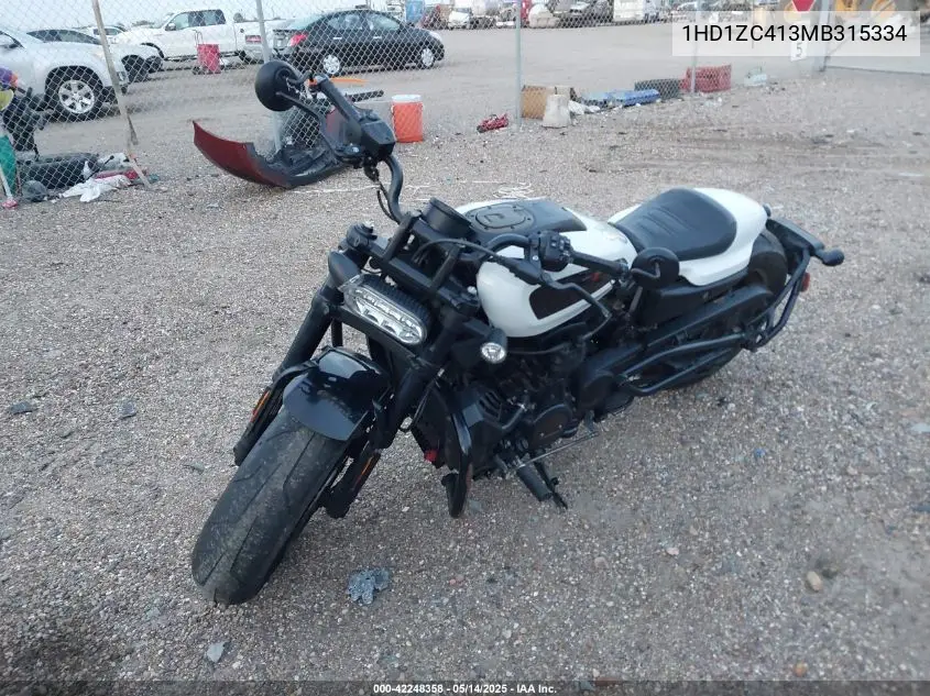 2021 Harley-Davidson Rh1250 S VIN: 1HD1ZC413MB315334 Lot: 42248358