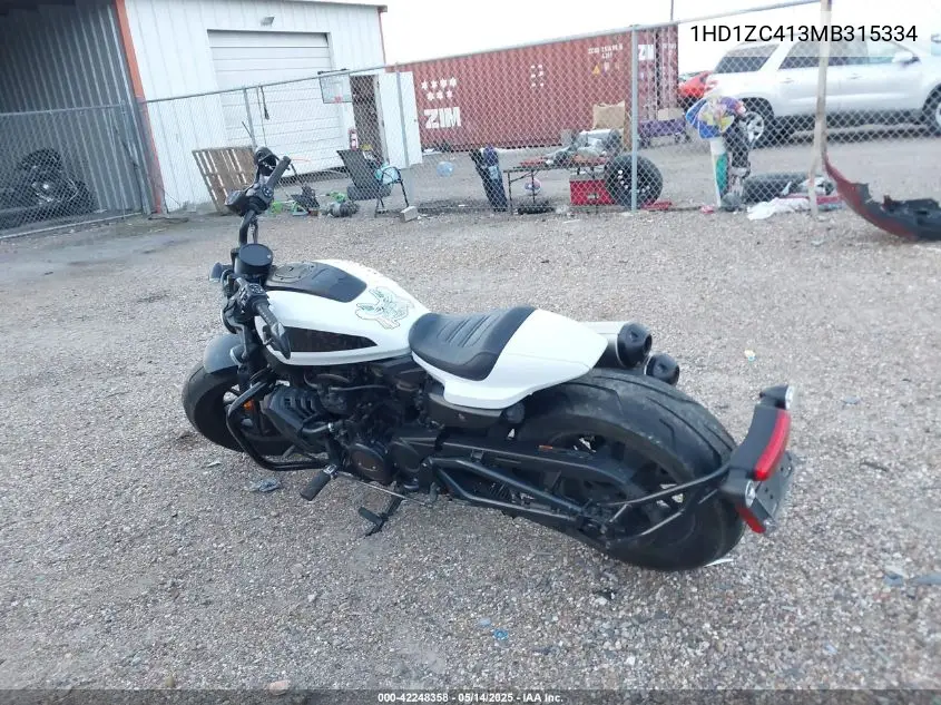 2021 Harley-Davidson Rh1250 S VIN: 1HD1ZC413MB315334 Lot: 42248358