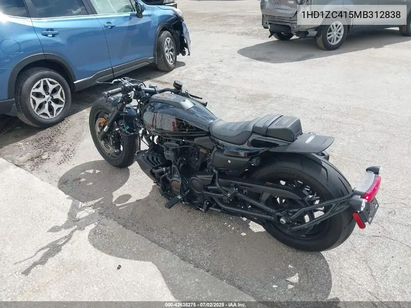 2021 Harley-Davidson Rh1250 S VIN: 1HD1ZC415MB312838 Lot: 42638275