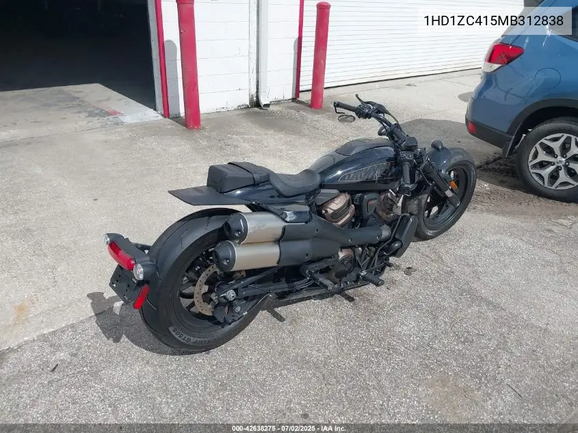 2021 Harley-Davidson Rh1250 S VIN: 1HD1ZC415MB312838 Lot: 42638275
