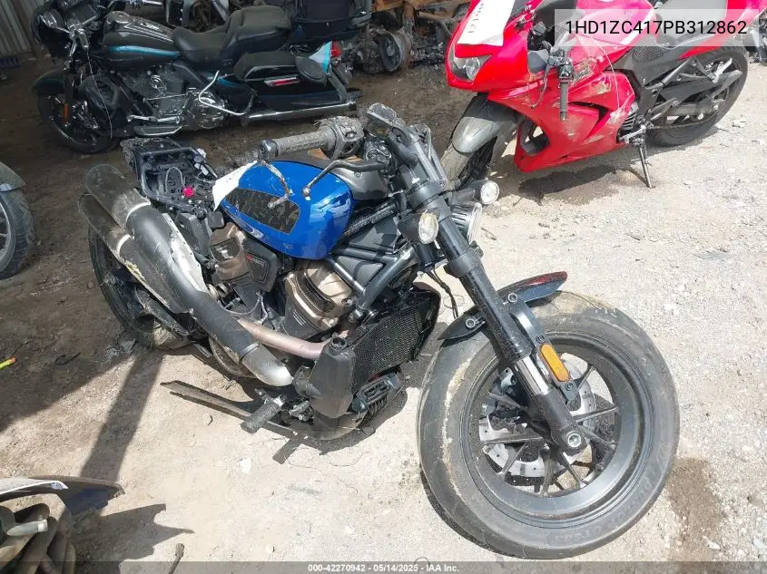 2023 Harley-Davidson Rh1250 S VIN: 1HD1ZC417PB312862 Lot: 42270942