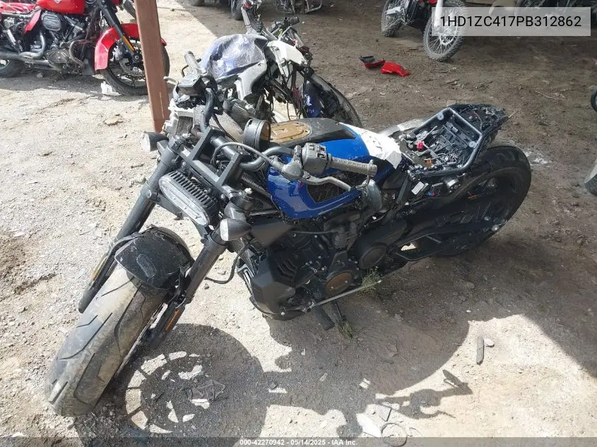 2023 Harley-Davidson Rh1250 S VIN: 1HD1ZC417PB312862 Lot: 42270942