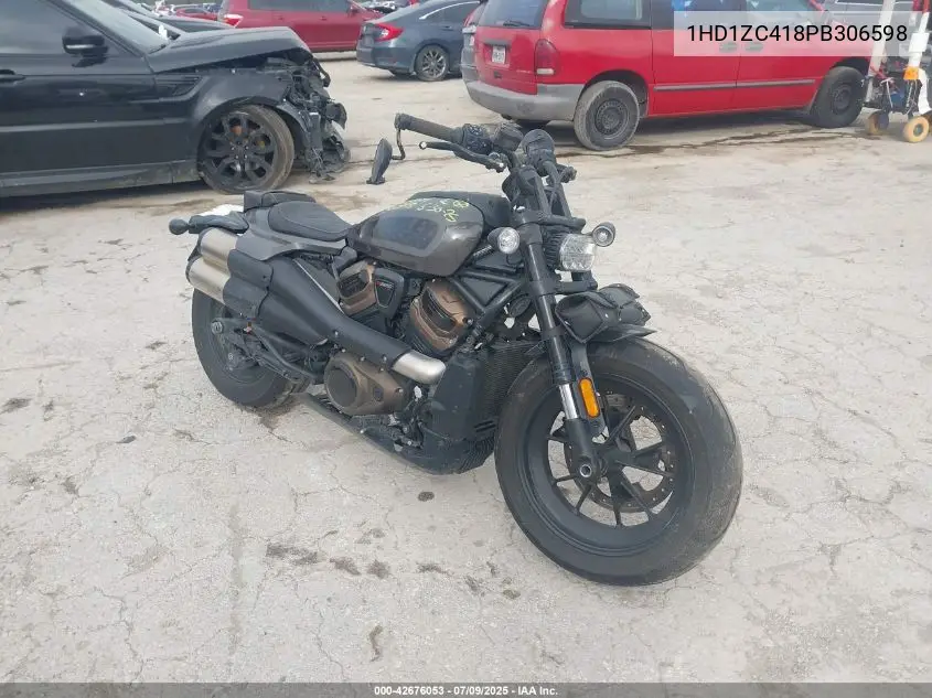 2023 Harley-Davidson Rh1250 S VIN: 1HD1ZC418PB306598 Lot: 42676053