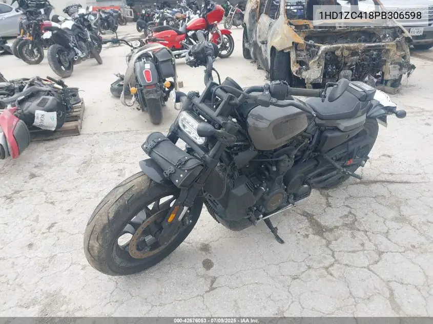 2023 Harley-Davidson Rh1250 S VIN: 1HD1ZC418PB306598 Lot: 42676053