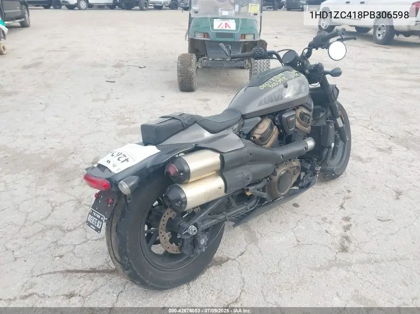 2023 Harley-Davidson Rh1250 S VIN: 1HD1ZC418PB306598 Lot: 42676053