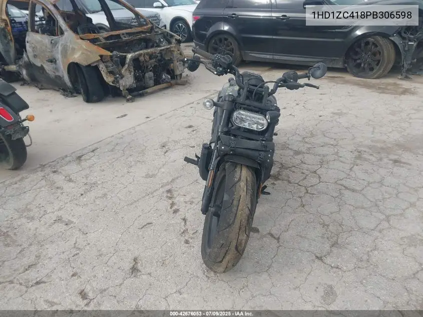 2023 Harley-Davidson Rh1250 S VIN: 1HD1ZC418PB306598 Lot: 42676053