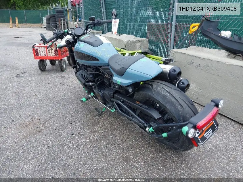 2024 Harley-Davidson Rh1250 S VIN: 1HD1ZC41XRB309408 Lot: 42217681