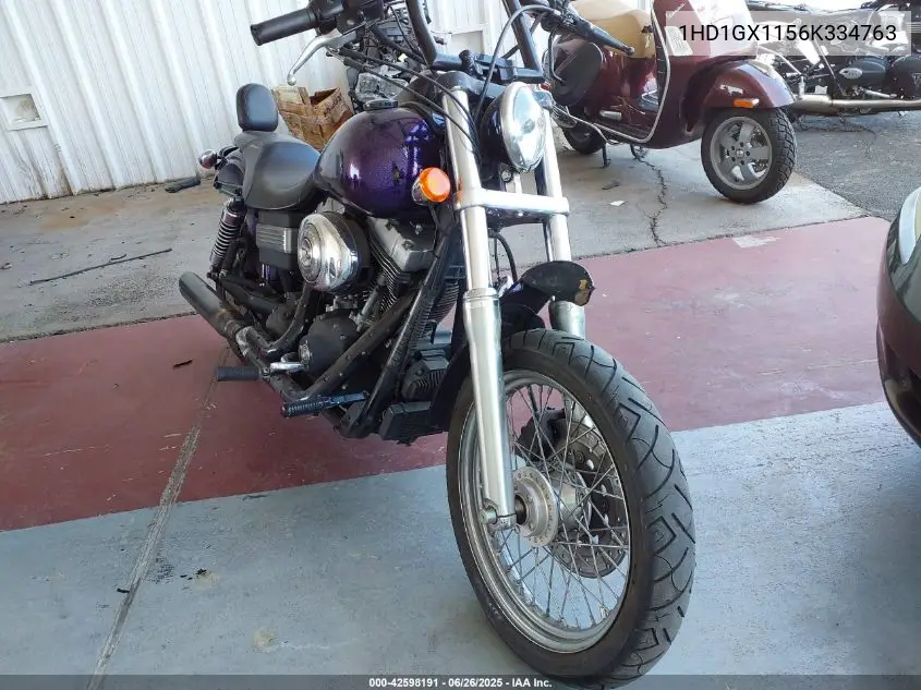 2006 Harley-Davidson Fxdbi VIN: 1HD1GX1156K334763 Lot: 42598191