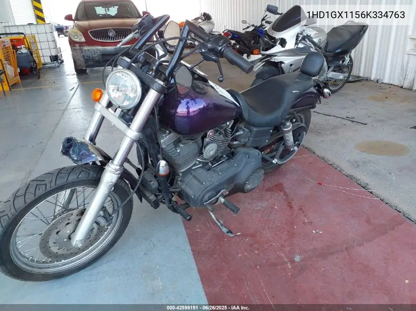 2006 Harley-Davidson Fxdbi VIN: 1HD1GX1156K334763 Lot: 42598191