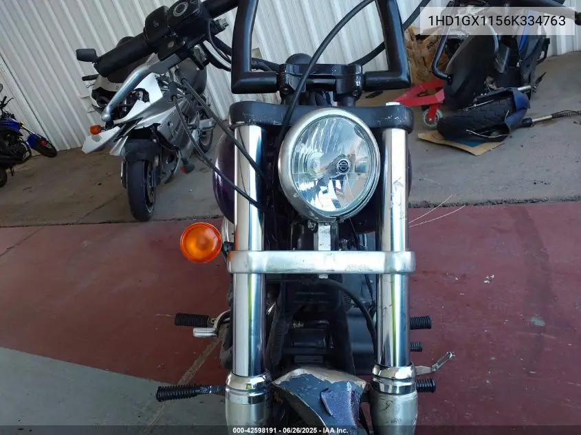 2006 Harley-Davidson Fxdbi VIN: 1HD1GX1156K334763 Lot: 42598191