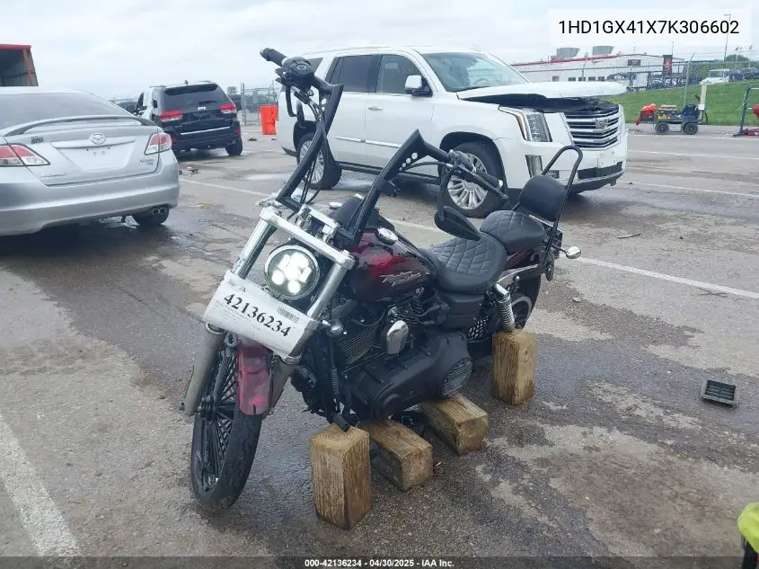 2007 Harley-Davidson Fxdbi VIN: 1HD1GX41X7K306602 Lot: 42136234