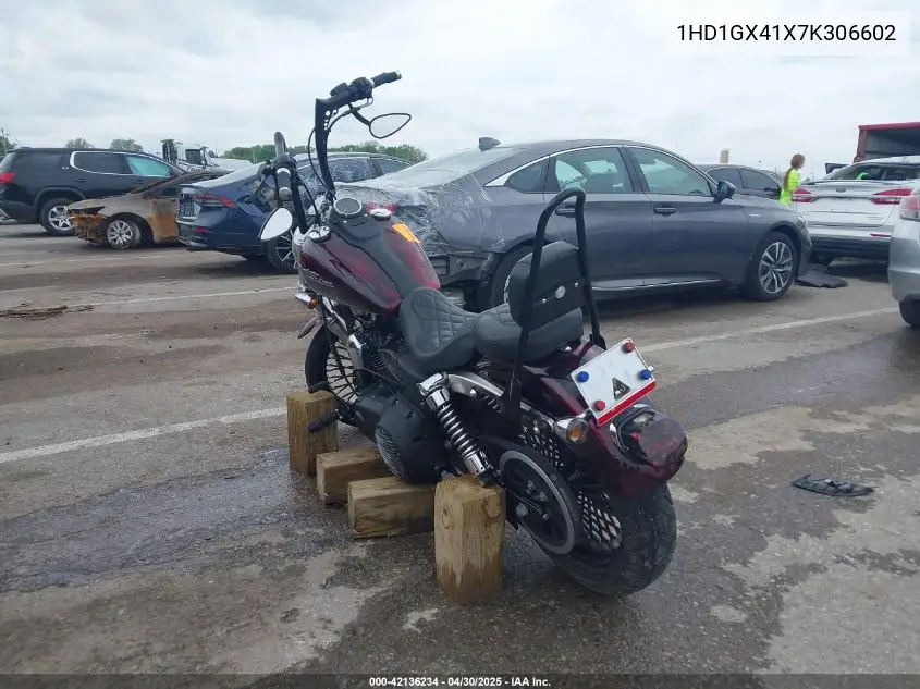 2007 Harley-Davidson Fxdbi VIN: 1HD1GX41X7K306602 Lot: 42136234