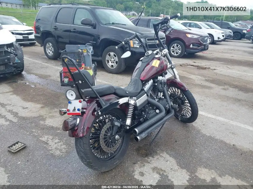 2007 Harley-Davidson Fxdbi VIN: 1HD1GX41X7K306602 Lot: 42136234