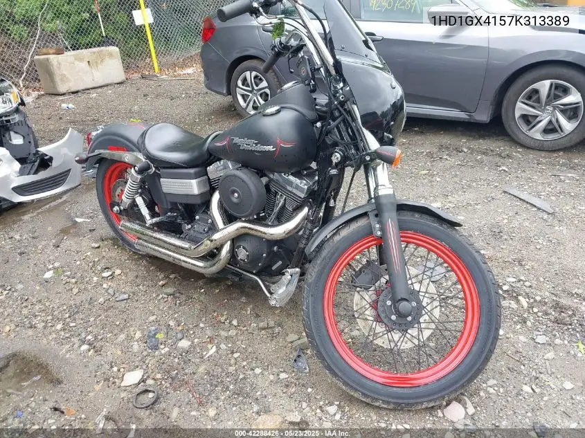 2007 Harley-Davidson Fxdbi VIN: 1HD1GX4157K313389 Lot: 42288426