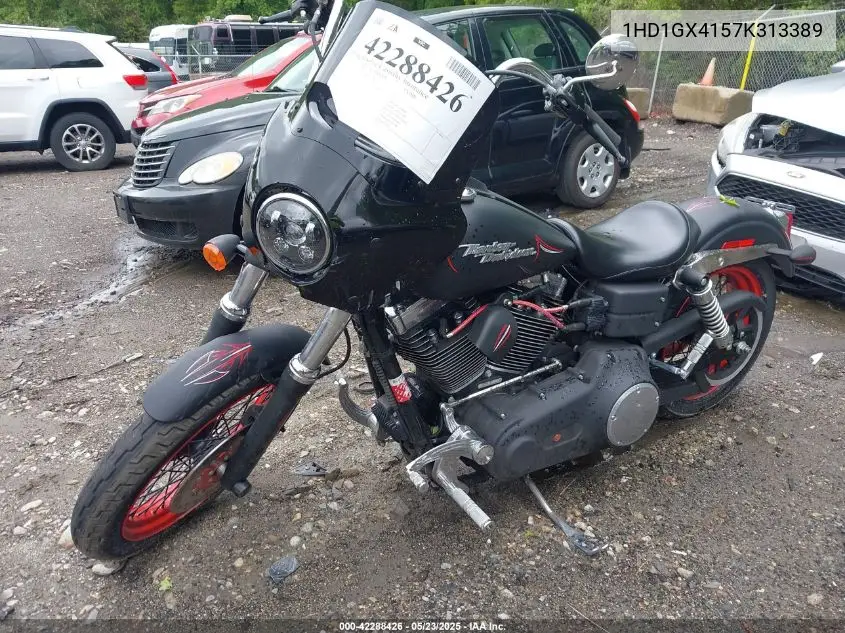 2007 Harley-Davidson Fxdbi VIN: 1HD1GX4157K313389 Lot: 42288426