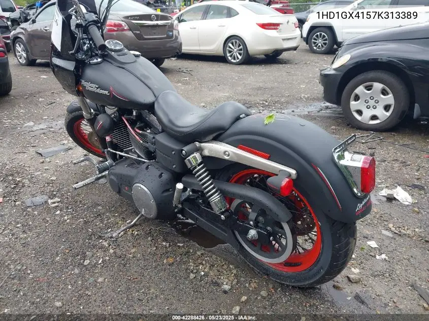 2007 Harley-Davidson Fxdbi VIN: 1HD1GX4157K313389 Lot: 42288426