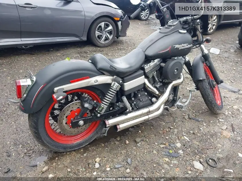 2007 Harley-Davidson Fxdbi VIN: 1HD1GX4157K313389 Lot: 42288426