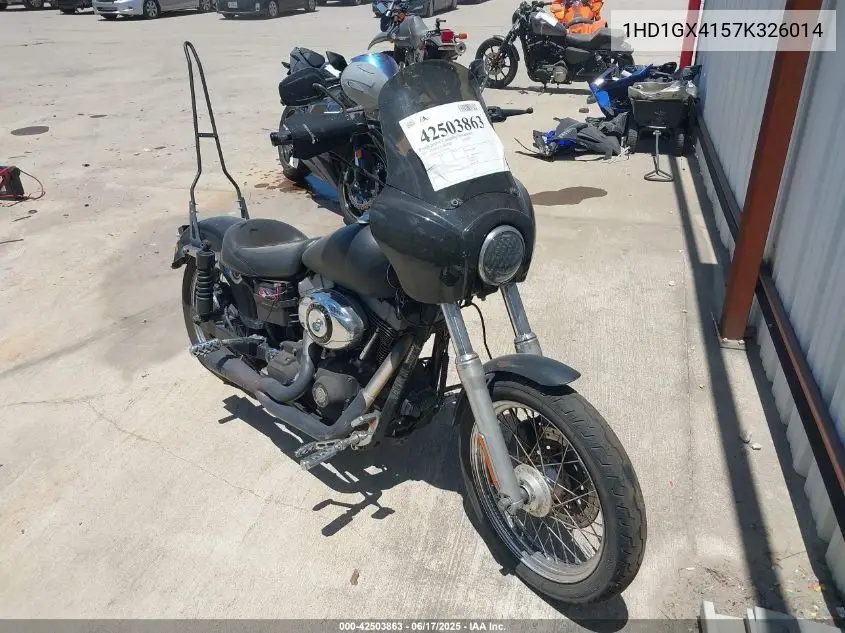 2007 Harley-Davidson Fxdbi VIN: 1HD1GX4157K326014 Lot: 42503863
