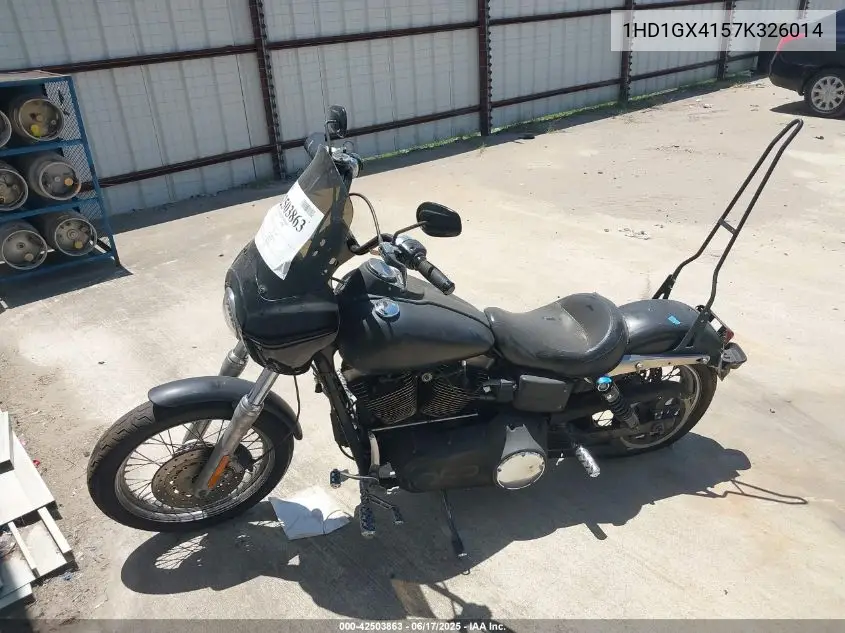 2007 Harley-Davidson Fxdbi VIN: 1HD1GX4157K326014 Lot: 42503863