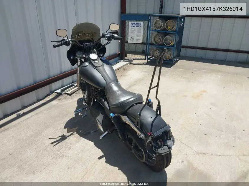 2007 Harley-Davidson Fxdbi VIN: 1HD1GX4157K326014 Lot: 42503863